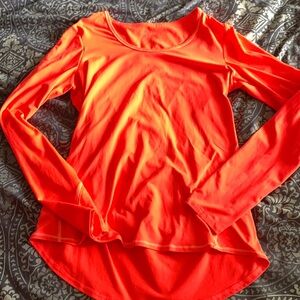EUC Orange Rashguard from Athleta size m